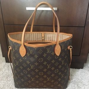 Authentic preowned lv Neverfull mm